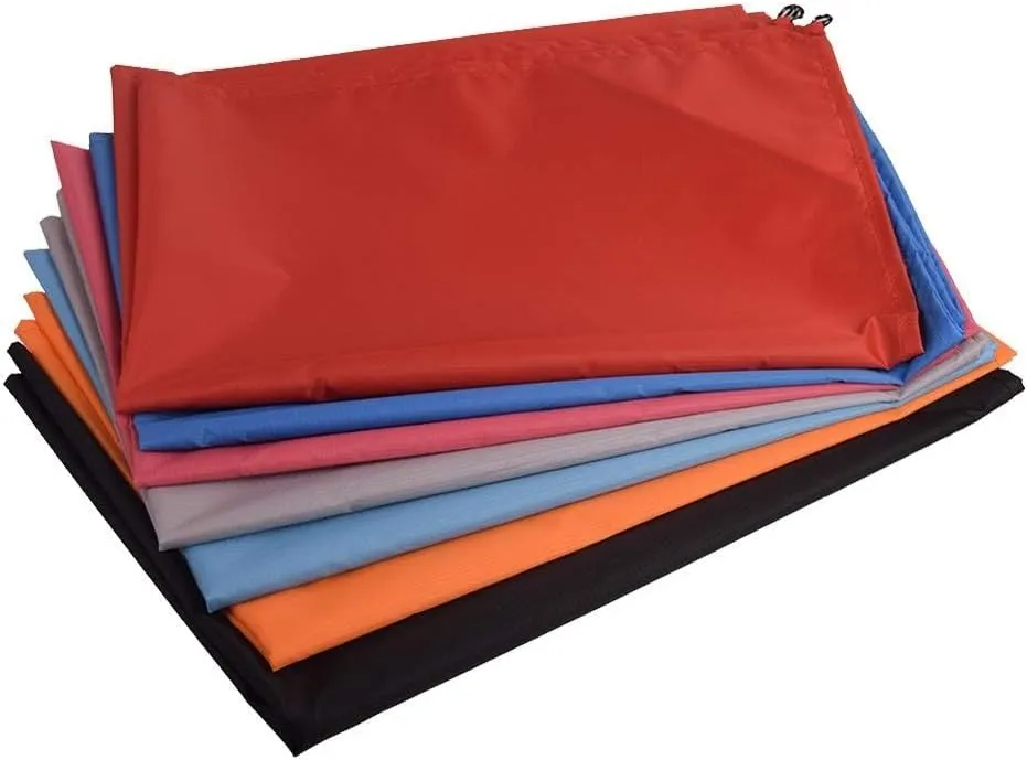 Beach Blankets Waterproof Portable Outdoor Camping Picnic Mat Beach Blanket Ground Mattress with Pocket Tent Mat(Rojo,Small)