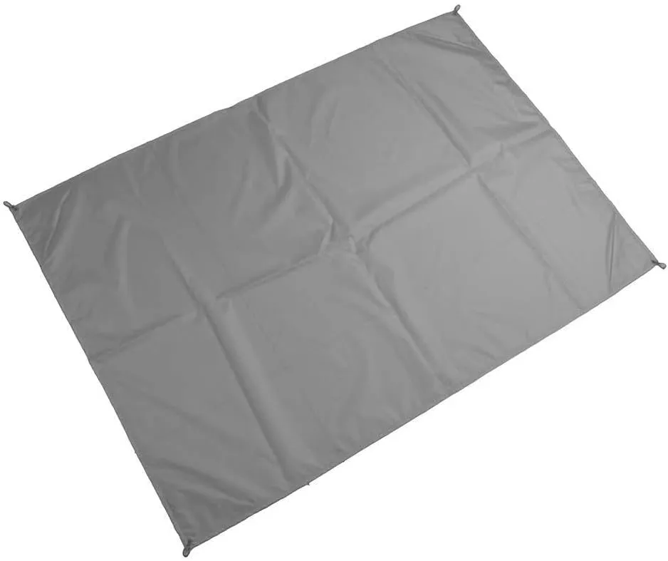 Beach Blankets Waterproof Portable Outdoor Camping Picnic Mat Beach Blanket Ground Mattress with Pocket Tent Mat(Rojo,Small)