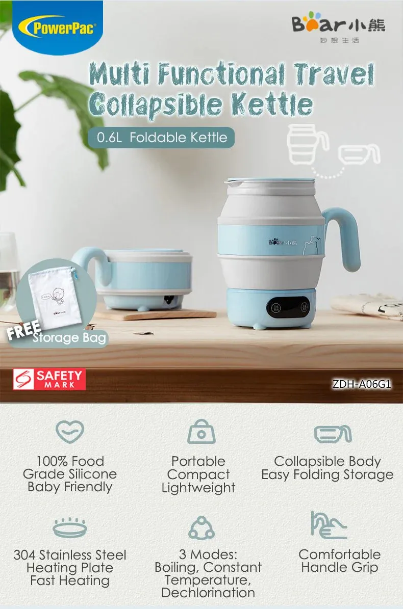 Bear Foldable Kettle Jug 0.6L #ZDH-A06G1