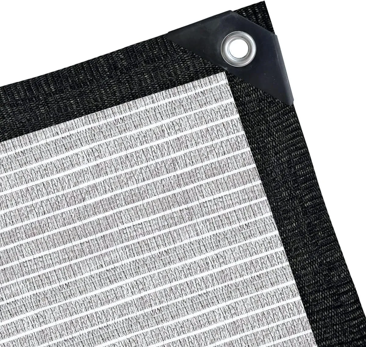BeGrit Aluminet Shade Cloth 75%-80% Aluminum Shade Cloth Sun Reflective Tarp for Garden, Patio, Greenhouse, Pergola, Car, Kennel Shade 6.6x10ft
