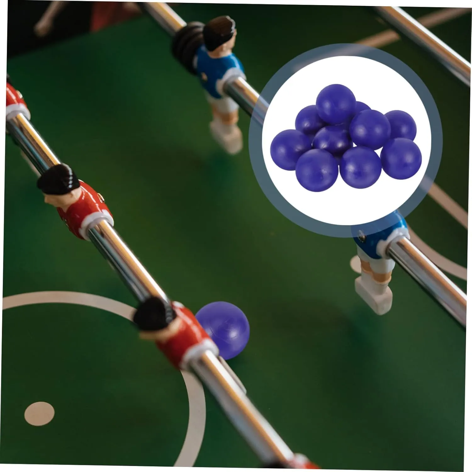 BESPORTBLE Football Ball Tabletop Soccer Balls Table Soccer Foosball Balls Foosball Table Football Mini Table