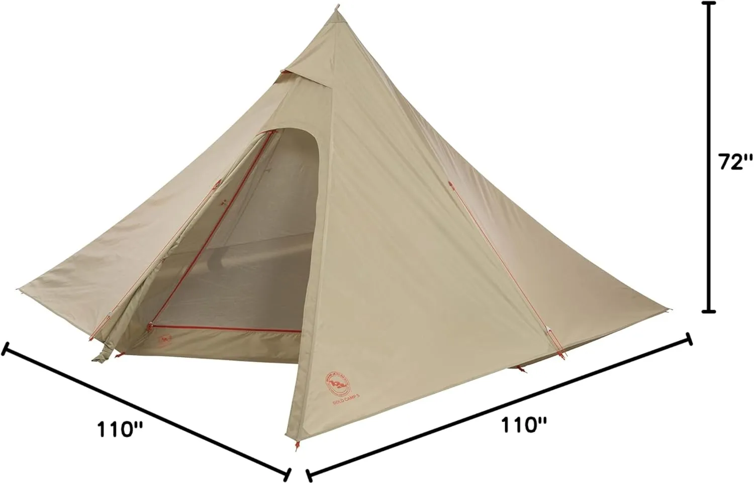 Big Agnes, Gold Camp, Tarp & Mesh Inner