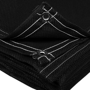 Black Mesh Replacement Tarp - 7 Foot x 12 Foot