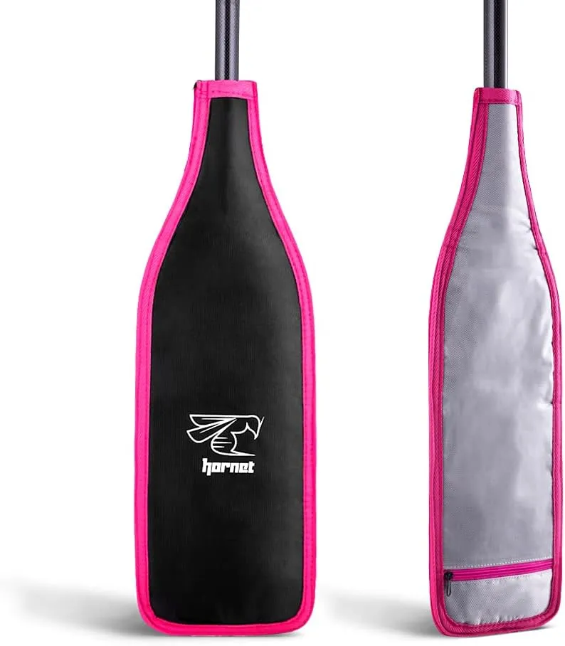 Blade Cover for Dragon Boat Paddle (Black/Pink/Silver)
