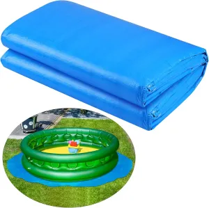 Boao 18 Ft Pool Liner Pad for Above Ground Pools,Durable Ground Cloth,Round Liners for Inflatable Swimming Setup Bottom Prevents Punctures, Extend Liner Life