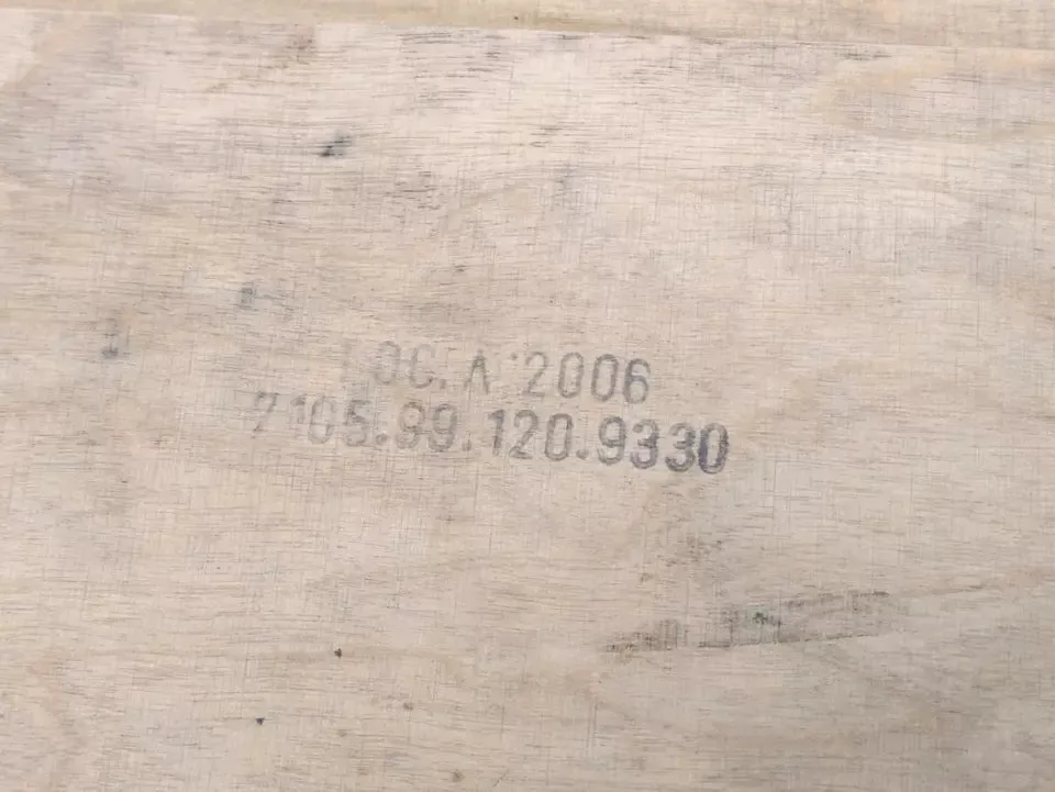 British Army Lightweight Wooden Folding Field Table