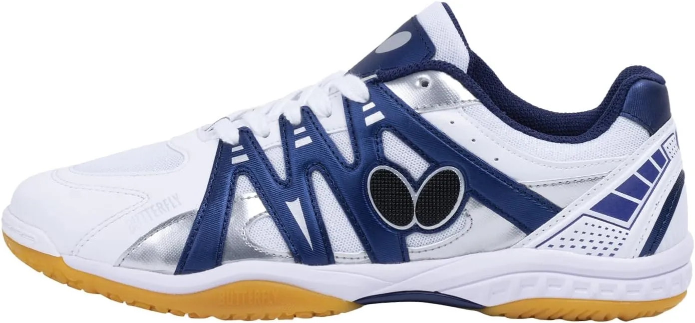 Butterfly Lezoline Nine Shoes – Lightweight Shock Absorbing Table Tennis Shoe, High Grip, Professional Functionality, Supports Footwork, Cushion, Flexibility