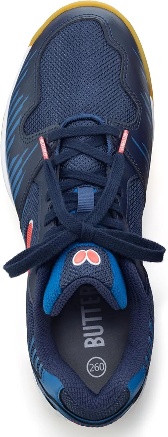 Butterfly Lezoline Vilata Shoes - Wide Table Tennis Shoe with Superb Grip