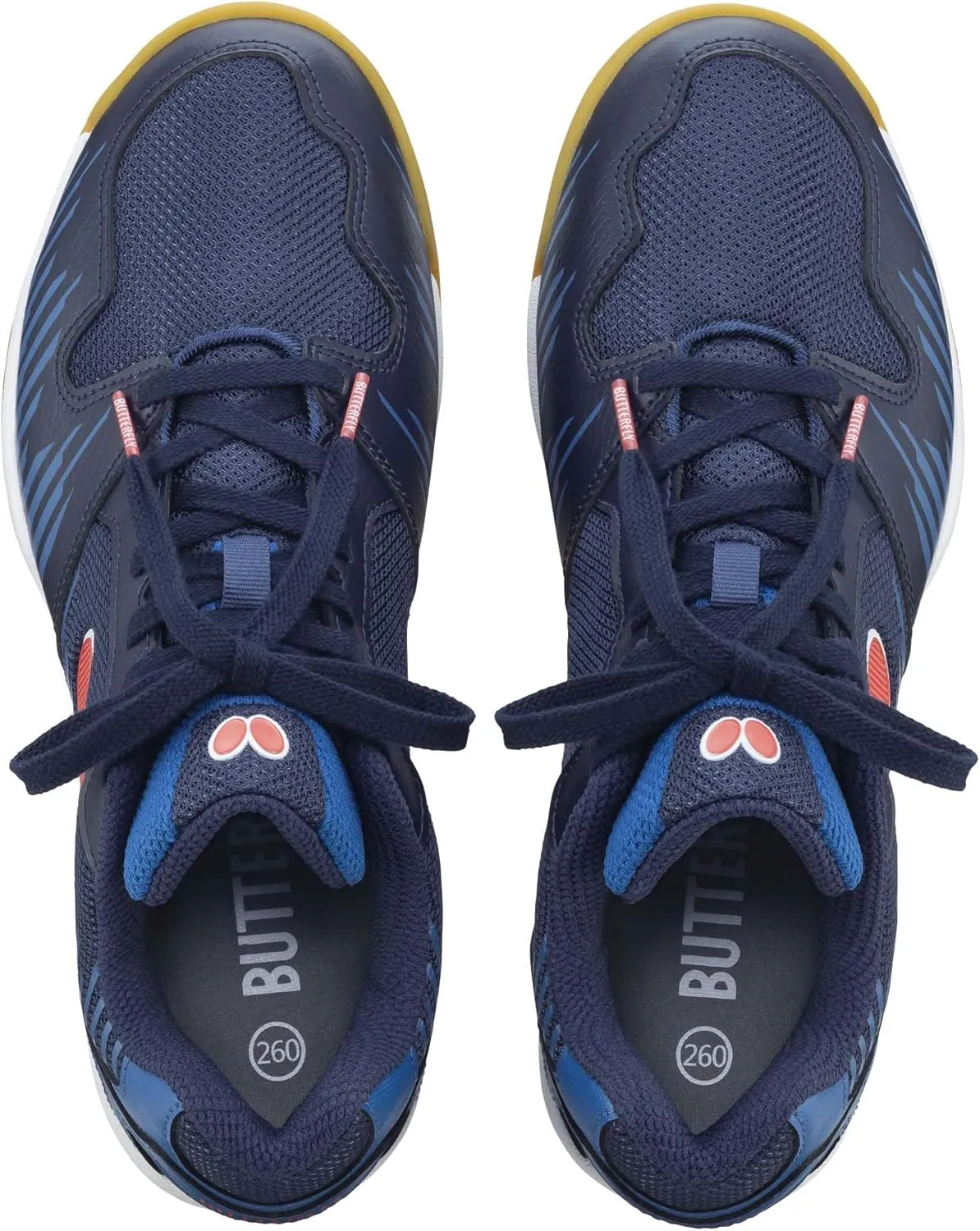 Butterfly Lezoline Vilata Shoes - Wide Table Tennis Shoe with Superb Grip