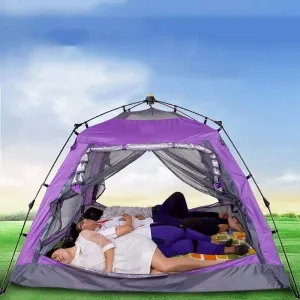 Cabin Tent with Instant Setup Cabin Tent for Camping Sets Up in ，Easy to Operate and Durable