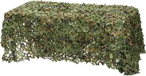 Camo Netting Camouflage Netting, camo tarp Camp Netting ; Lightweight Camo Net for Decorations, Hunting, Camping, Shooting, Car Cover, Sunshade