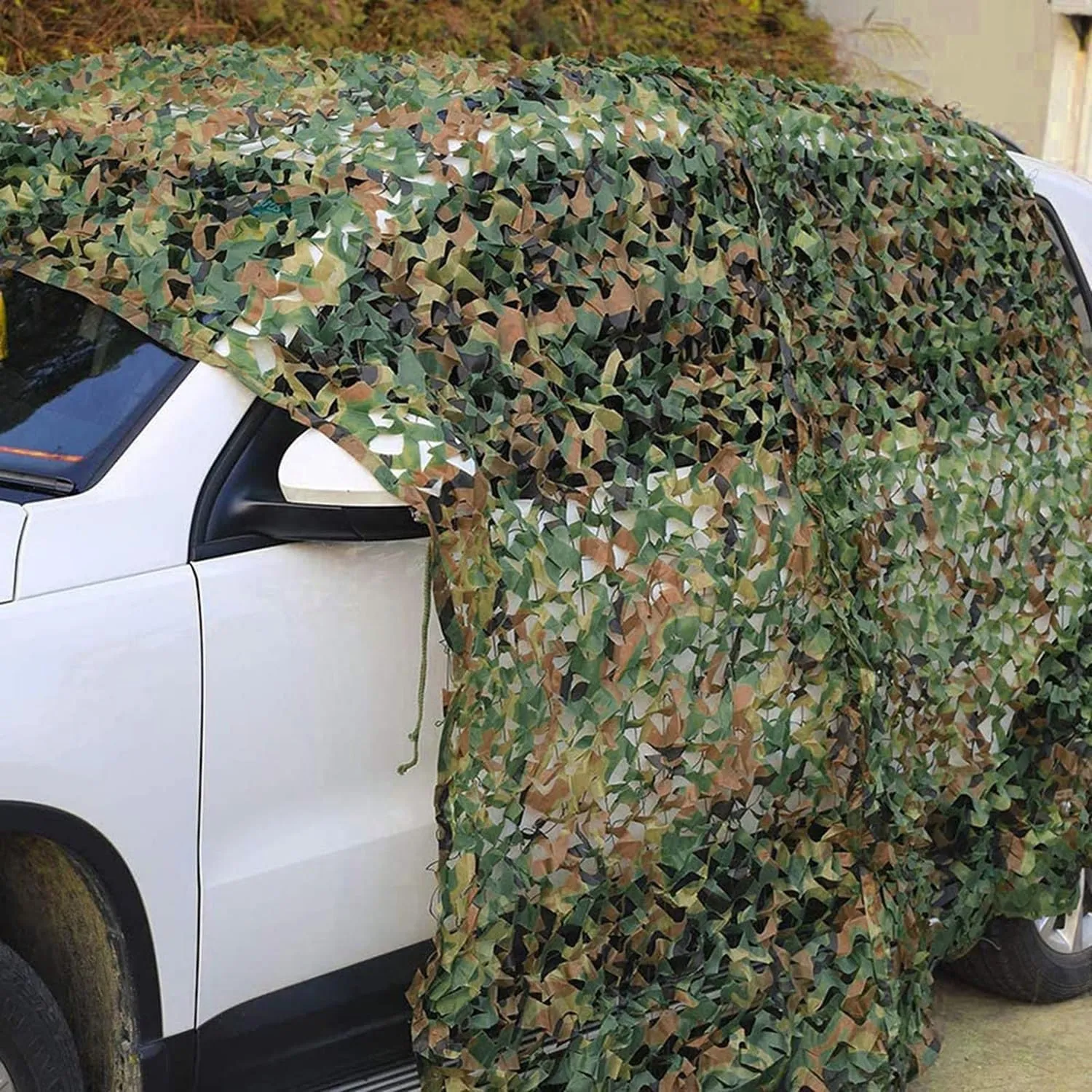 Camo Netting Camouflage Netting, camo tarp Camp Netting ; Lightweight Camo Net for Decorations, Hunting, Camping, Shooting, Car Cover, Sunshade