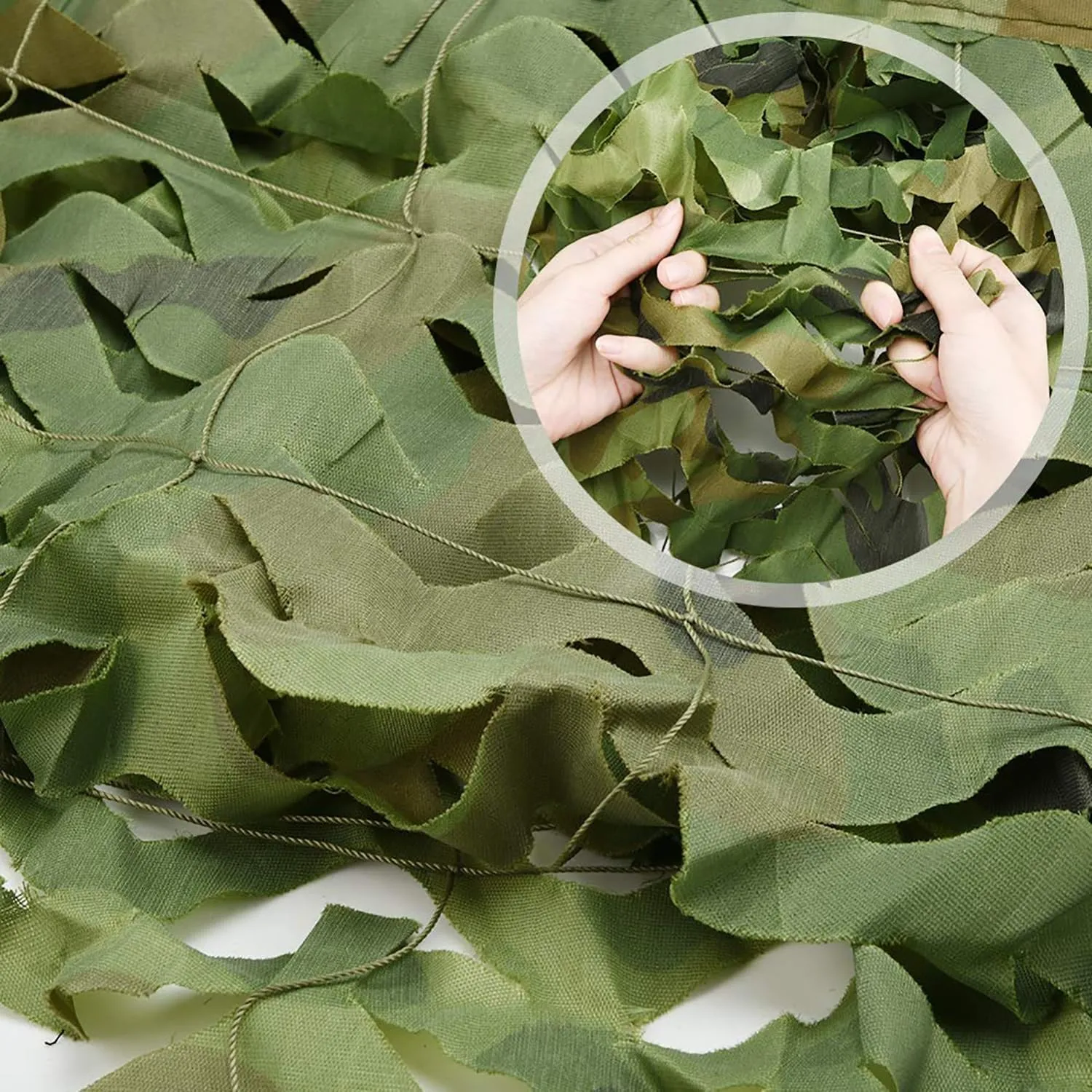 Camo Netting Camouflage Netting, camo tarp Camp Netting ; Lightweight Camo Net for Decorations, Hunting, Camping, Shooting, Car Cover, Sunshade