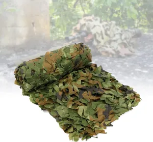 Camouflage Netting Camping Mesh Netting Hide Cover Shooting Hunting Blind Decoration Sunshade Car Cover Tent Shade Oxford Polyester for Camping Military Hunting Shooting Sunscreen Nets(Color:,Size:1.5