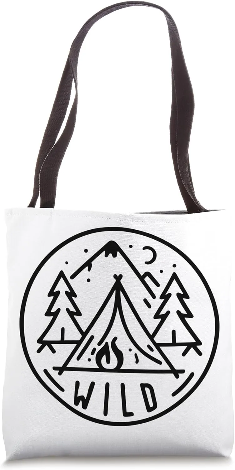 Campfire Chronicles: Into The Wild Tote Bag