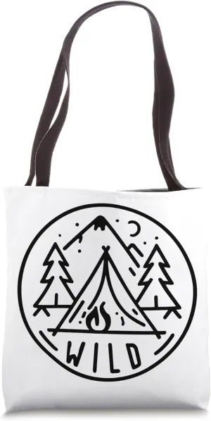 Campfire Chronicles: Into The Wild Tote Bag