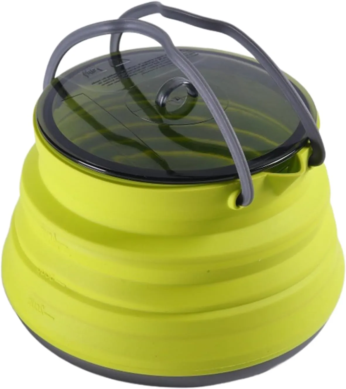 Camping Coffee Pot - Portable Collapsiblee Camping Kettle | Silicone Camping Cookware | Travel Kettle | Large Capacity Water Cookware, Kitchen Tool For Hiking Traveling Camping Outdoor