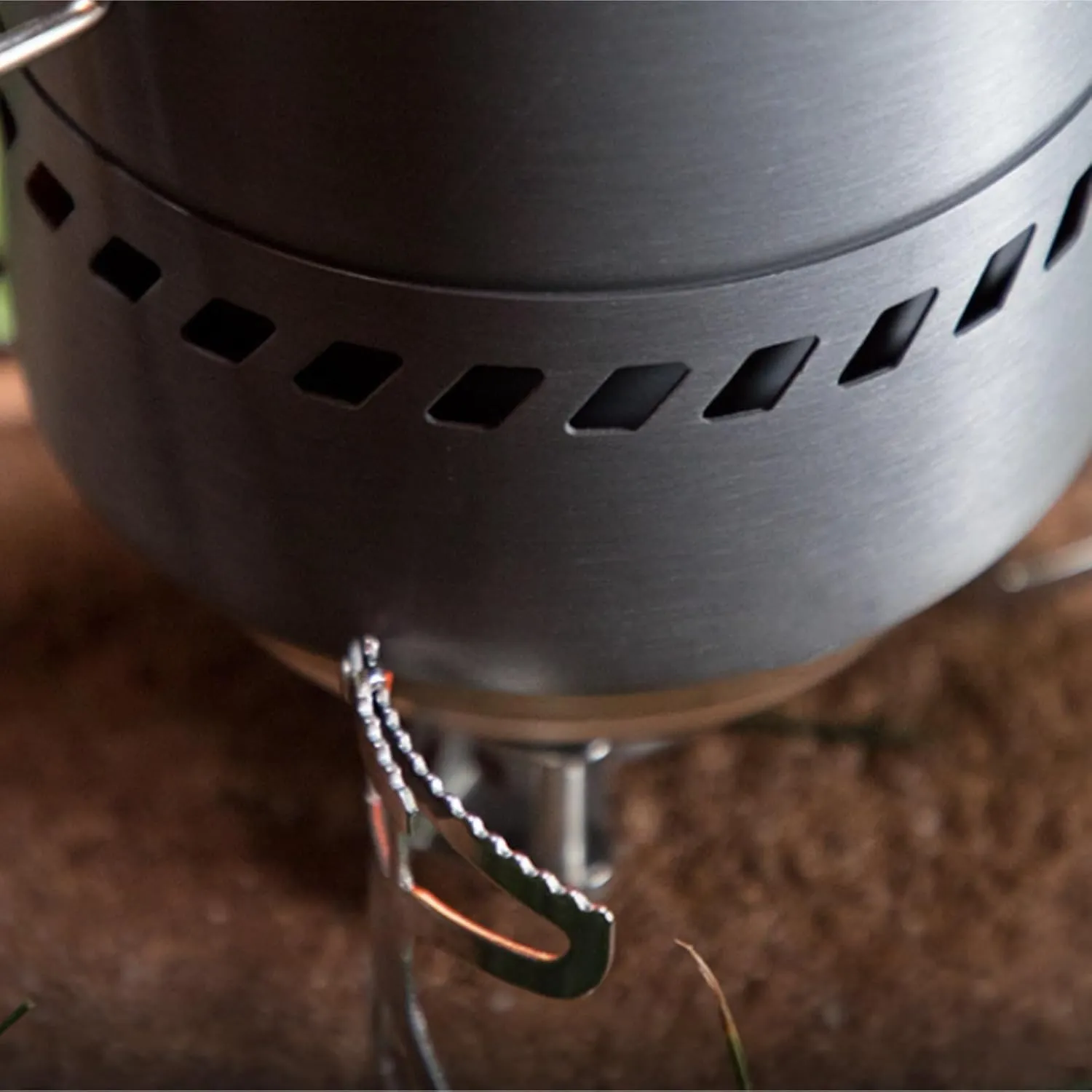 Camping Cookware, Outdoor Camping Camping Tableware Cooker Hot Pot Portable Kettle Cassette Stove Portable Stove