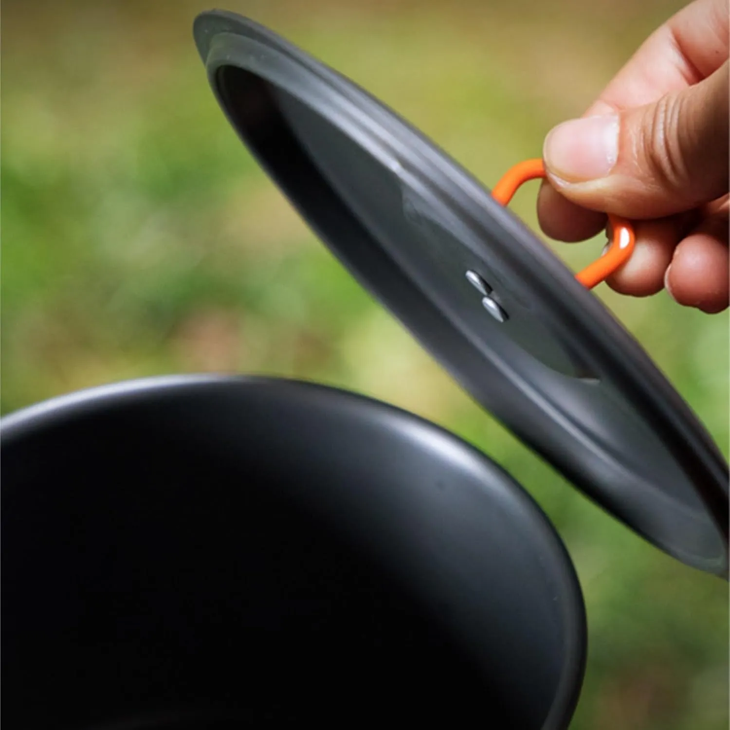 Camping Cookware, Outdoor Camping Camping Tableware Cooker Hot Pot Portable Kettle Cassette Stove Portable Stove