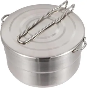 Camping Cookware Portable Pot 1.5l Capacity Foldable Camping Kettle Outdoor Cook Tool for Travel