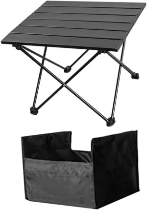 Camping Folding Desk Portable Grill Table Compact Mini Table Outdoor Lightweight Easy to Carry Aluminum Alloy