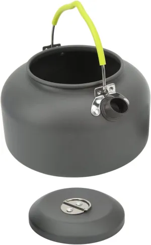 Camping Kettle Aluminum Alloy Anodizing High Temperature Heat Insulation Outdoor Tea Coffee Pot