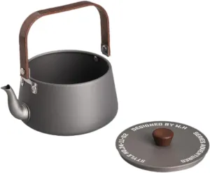 Camping Kettle Portable Teapot for Water Boiling and Cooking During Outdoor Activities