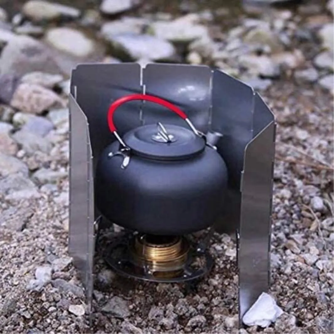 Camping Kitchen Utensil 1.4L Outdoor Kettle Tea Pot Coffee Pot Kettle Water Teapot Portable Camping Picnic Hiking Cookware for Outdoor Cooking(Red)