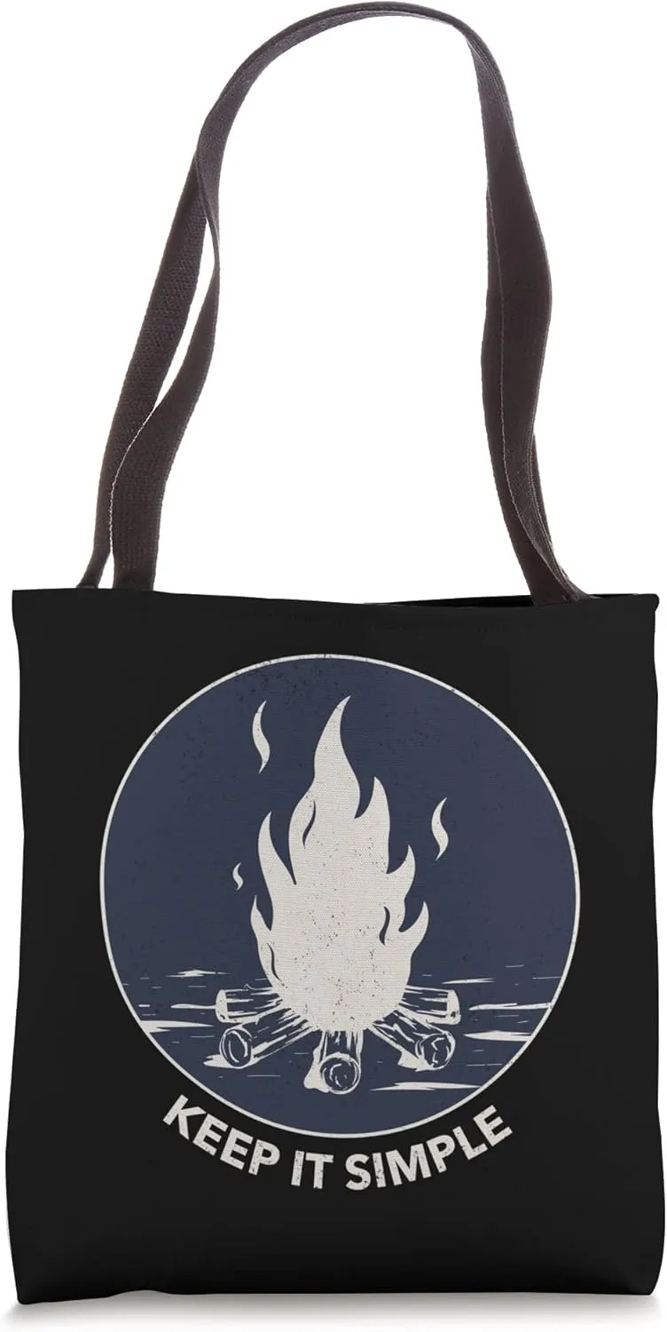 Camping Outdoor Tent Caravan Caravan Saying Fun Gift Tote Bag