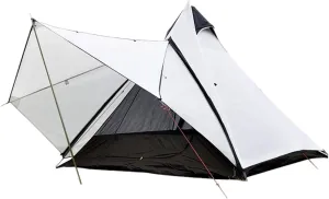 Camping Pyramid Teepee Tent Adult Indian Teepee Tent Yurt Tent Double Layer Anti-UV Tents for Outdoor Camping Hiking Hunting 3-4 Person