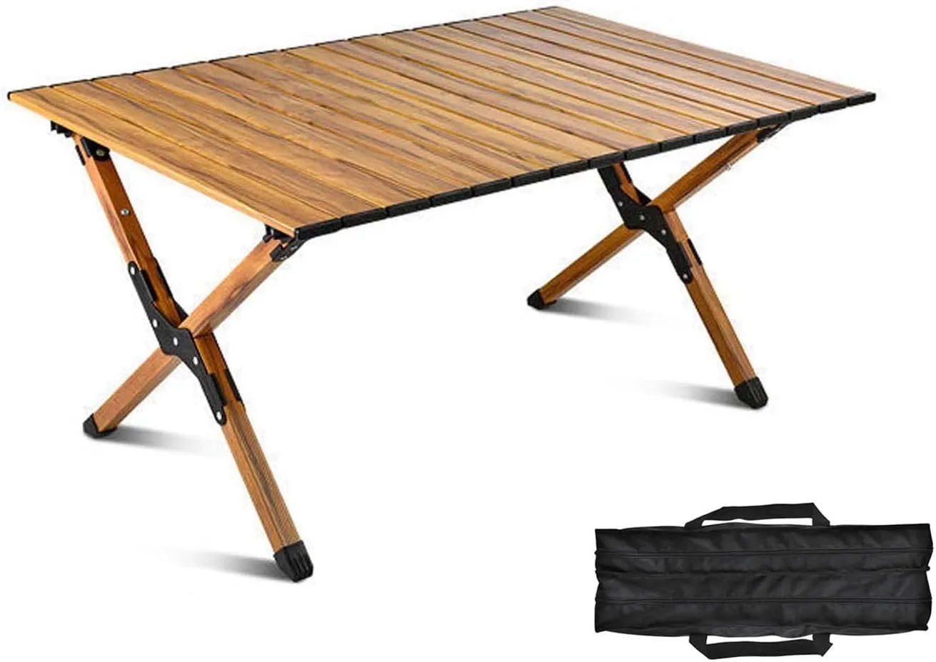 Camping Tables That Fold Up Lightweight with Chairs, Folding Table for Outside Camping, Strong Loading Bear Foldable Aluminum Table and Chair Set for Hiking Backpacking Outdoor Picnic