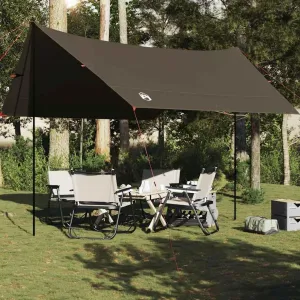 Camping Tarp Brown 181.9x120.5x83.1 Waterproof,Sporting Goods,Outdoor Recreation,Camping & Hiking,Tents