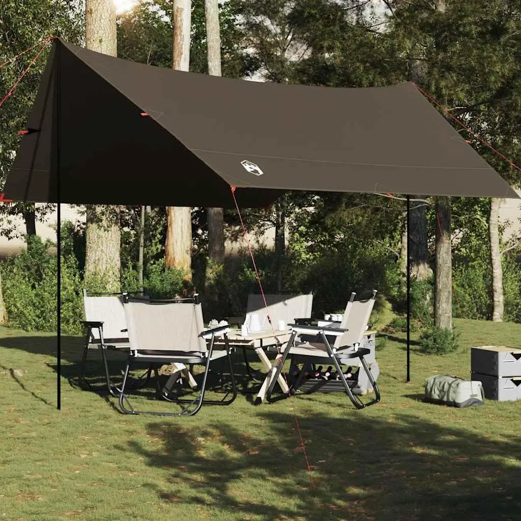 Camping Tarp Brown 181.9x120.5x83.1 Waterproof,Sporting Goods,Outdoor Recreation,Camping & Hiking,Tents