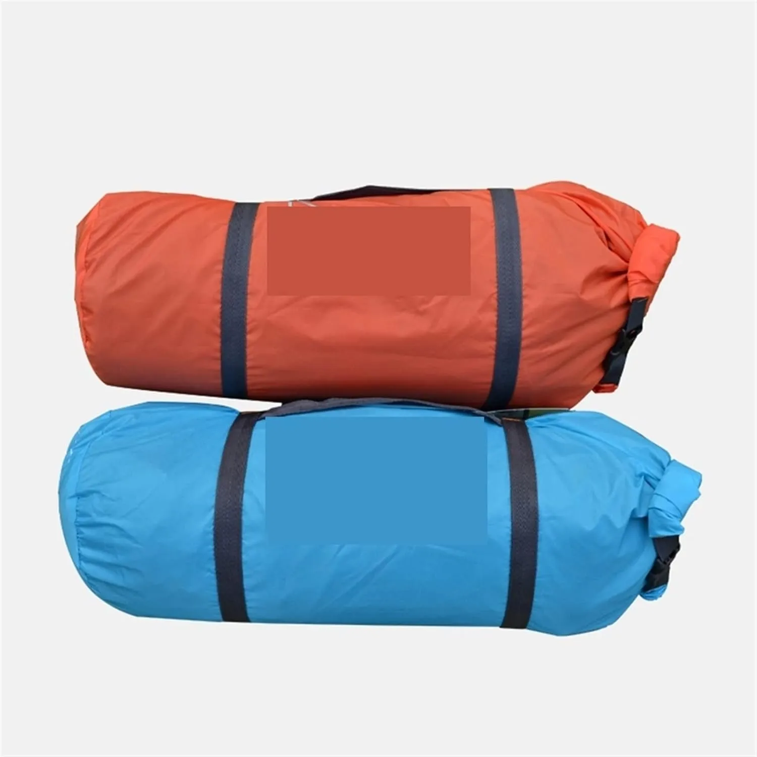 Camping Tent Camping Tent, Aluminum Poles Outdoor Travel Double Layer Waterproof Windproof Lightweight Backpacking Tent (Color : Blue) (Green One Size