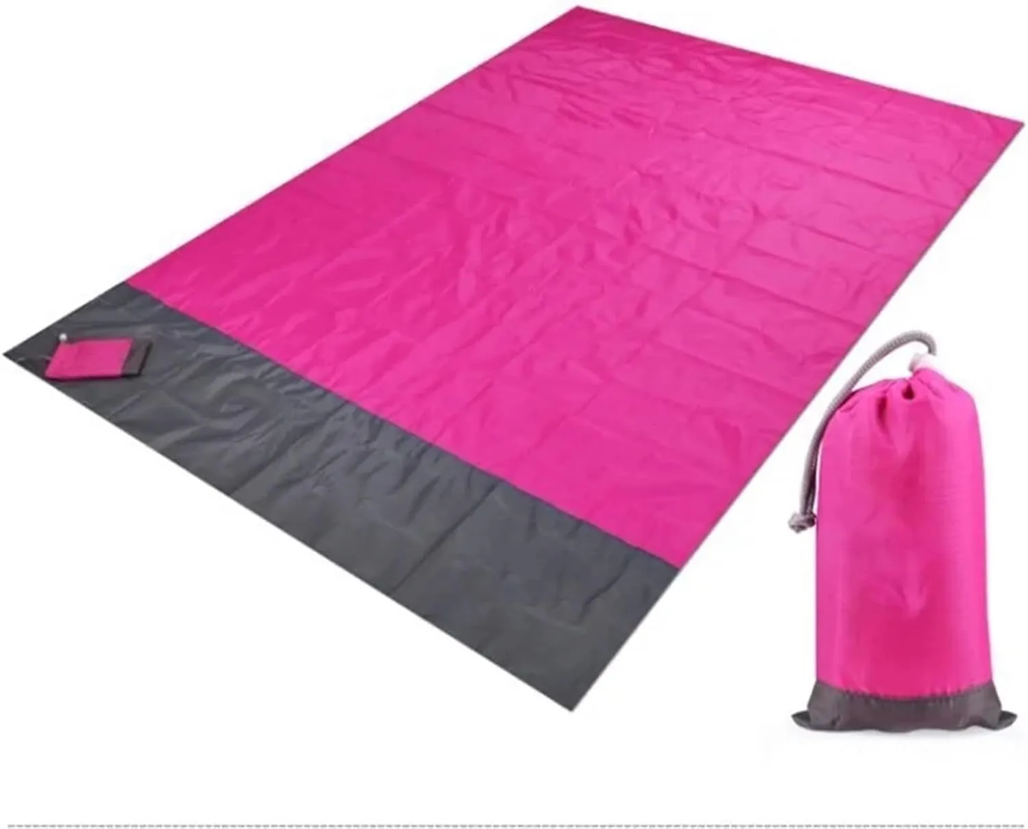 Camping Waterproof Pocket Beach Blanket Portable Picnic Mattress Outdoor Camping Picnic Travel Mat Sand Beach Mat