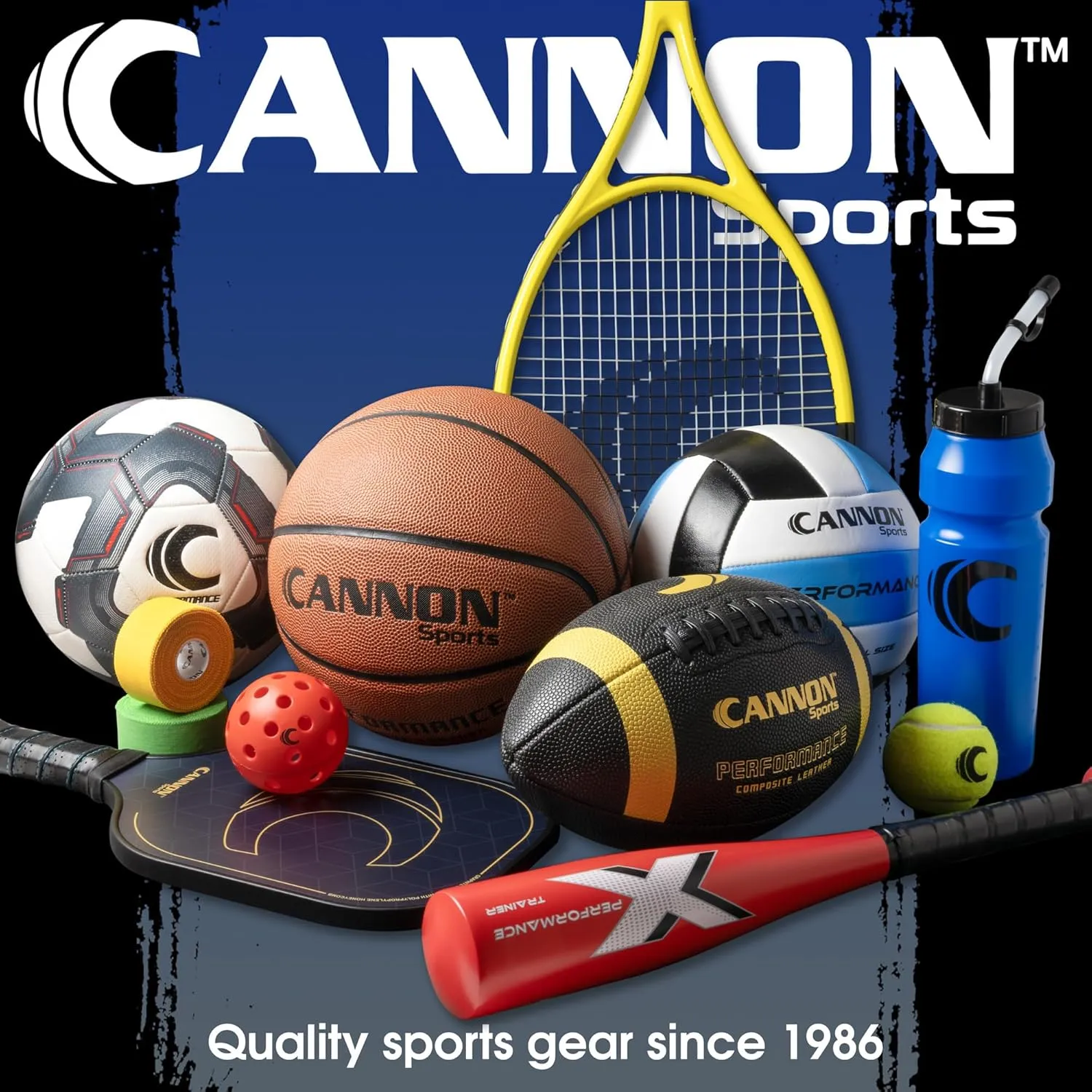 Cannon Sports Table Tennis Paddle - Unbreakable and Weather Resistant for Indoor Outdoor Use
