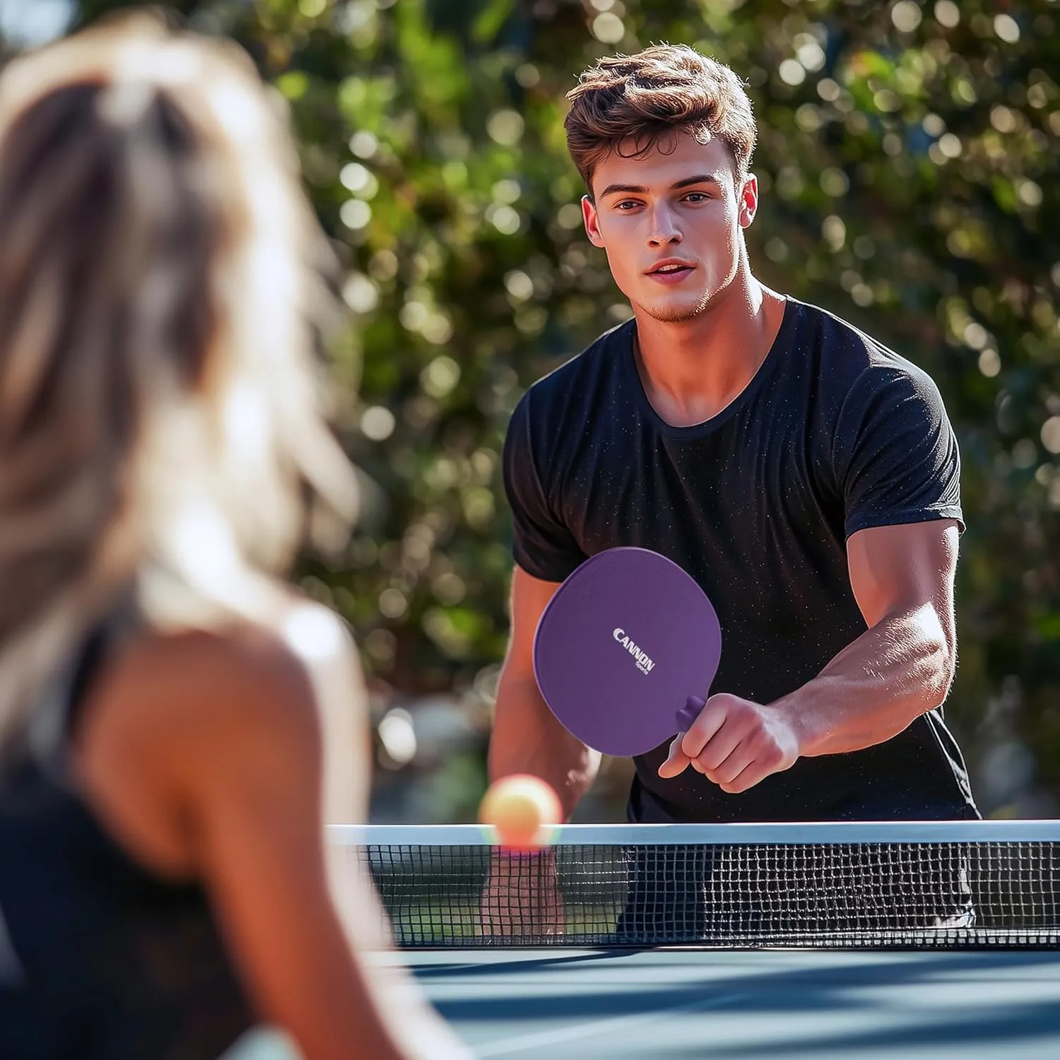 Cannon Sports Table Tennis Paddle - Unbreakable and Weather Resistant for Indoor Outdoor Use