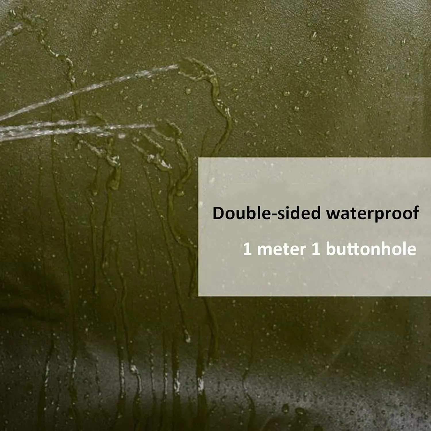 Canvas Tarp, Heavy Duty Waterproof Tarps, Canvas Tarp with Rustproof Grommets, Outdoor Waterproof Tarpaulin, for Camping, Tent Shelter, Boat, Car,Boat, 1.2x1.8m