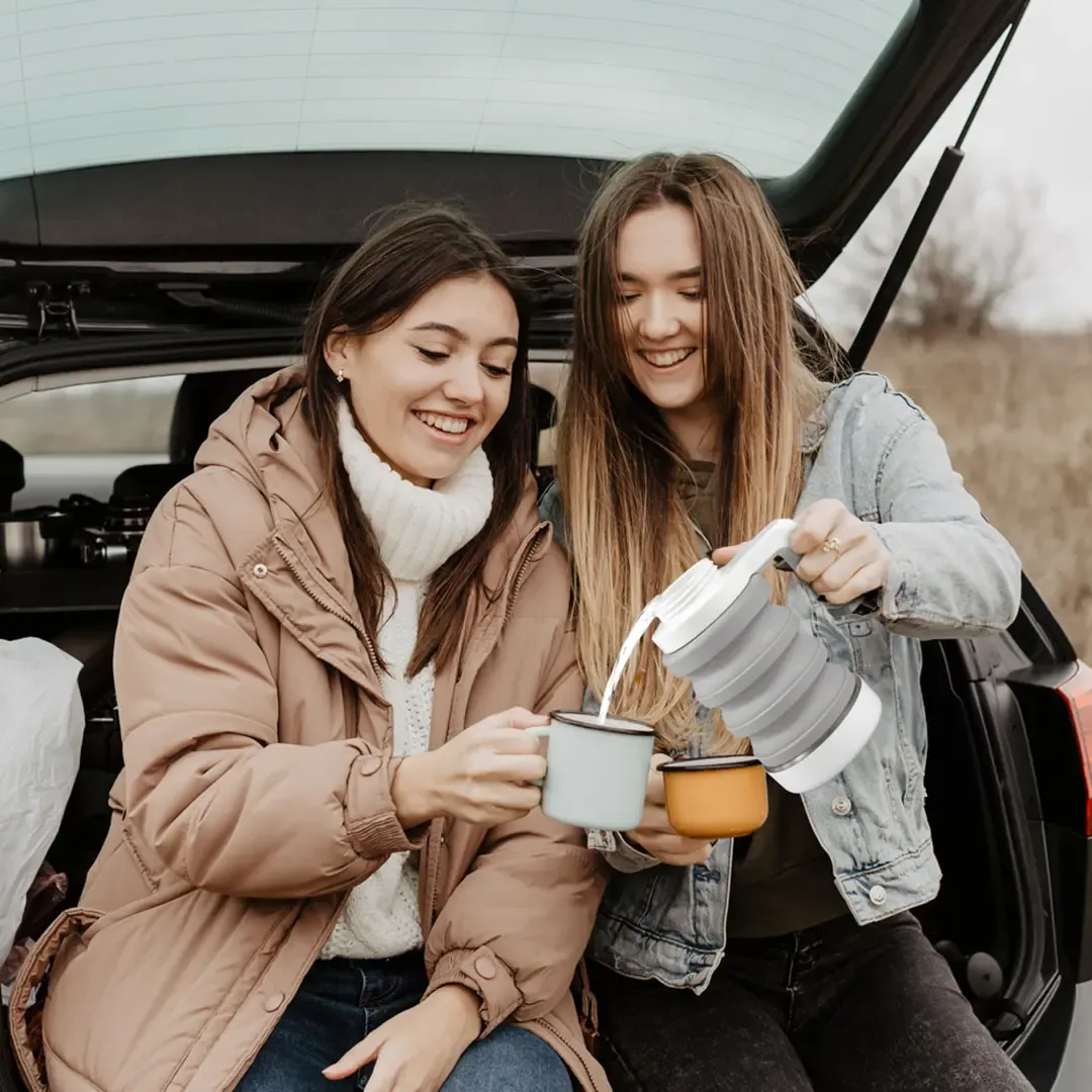 Car Folding Electric Kettle 500ml by GreenLion