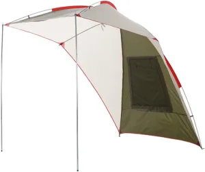 Car Tail Tent Awning Sun Shelter Trailer Tent, Outdoor Equipment Camping Car Tent for Beach, SUV, MPV, Hatchback, Minivan, Sedan,White,Glass Rod
