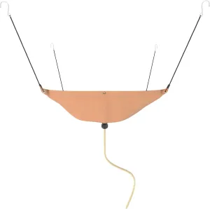 Ceiling Leak Diverter, Heavy Duty 420D Oxford Fabric Roof Ceiling Leak Drip Diverter Tarp with 10ft Drain Hose, Khaki, 5' x 5'