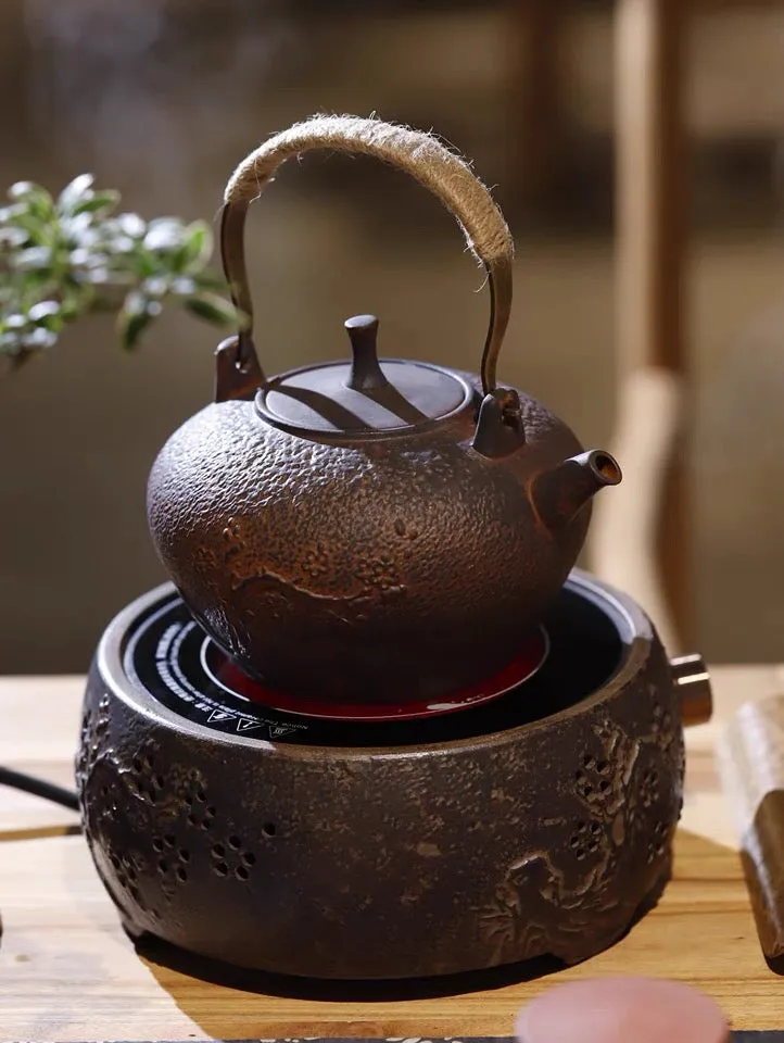 Chaozhou "Sha Tiao" Water Boiling Kettle with Artisanal Design 900ml