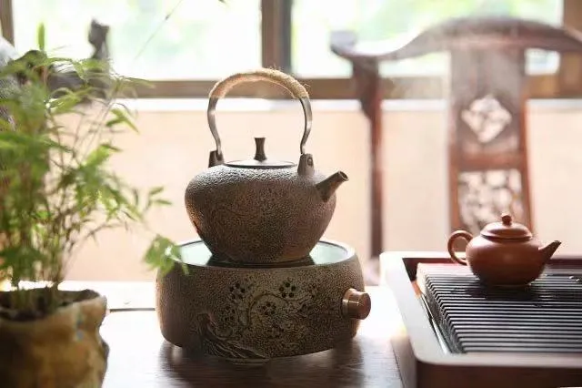Chaozhou "Sha Tiao" Water Boiling Kettle with Artisanal Design 900ml