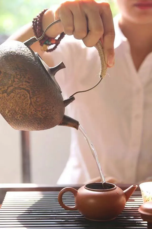 Chaozhou "Sha Tiao" Water Boiling Kettle with Artisanal Design 900ml
