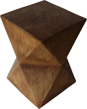 Christopher Knight Home Manuel Light-Weight Concrete Accent Table, Natural, 12.5D x 12.5W x 17.75H in