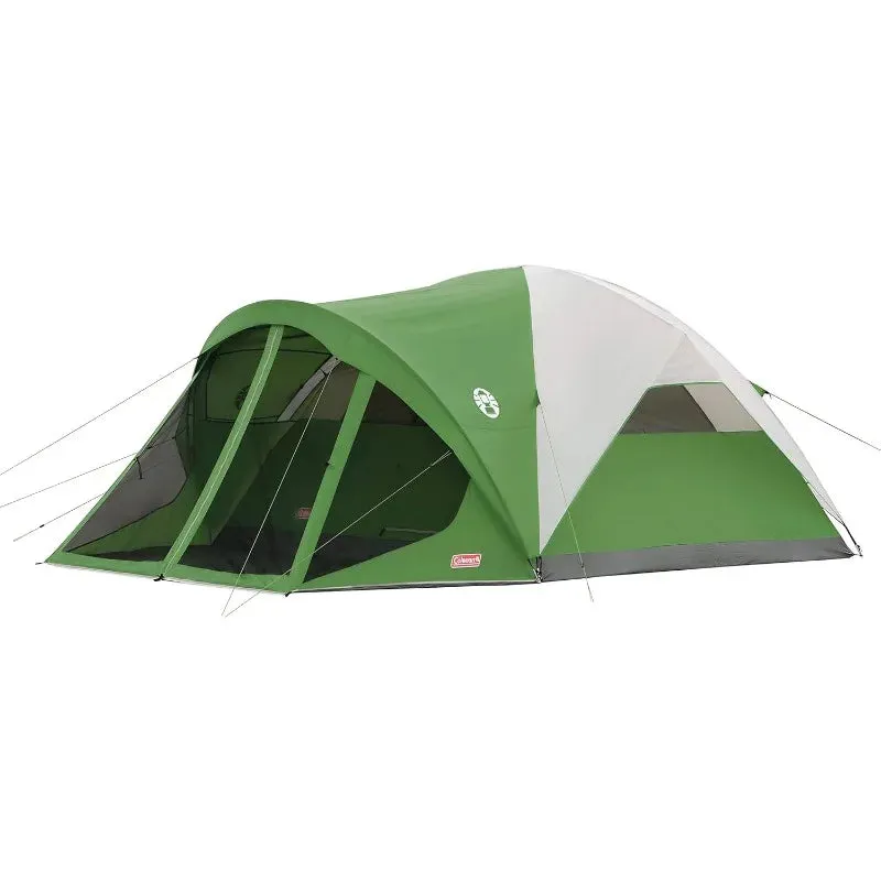 Coleman Weatherproof Screened Camping Tent for 6 or 8 People