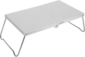 Compact Folding Table - Lightweight And Foldable Table With Sturdy Design, Perfect For Camping And Outdoor Activities | Portable Space Saving Table For Small Apartments, Patios And Backyard Gatherings