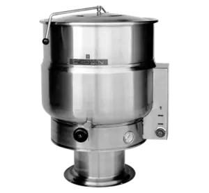 Crown 114 Litre Electric Steam Kettle - Stationary Pedestal EP30.