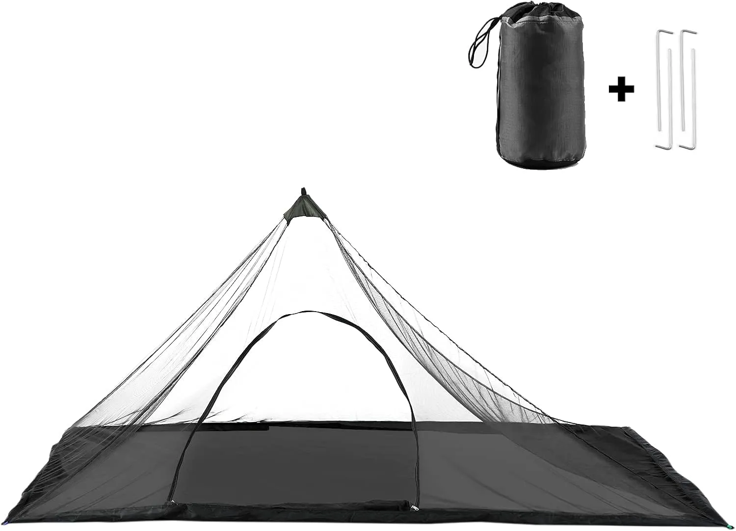 DALYNN Camping Tent with Carry Bag Water Resist Outdoors Mesh Tent for Backpacking Hiking Camping Fishing