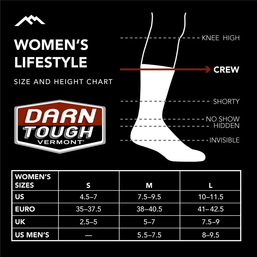 Darn Tough Women's Animal Haus Crew Lightweight Sock (Style 6037)